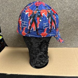 Welding Caps, Cotton, lined with padded flap, deep cap, Reversible